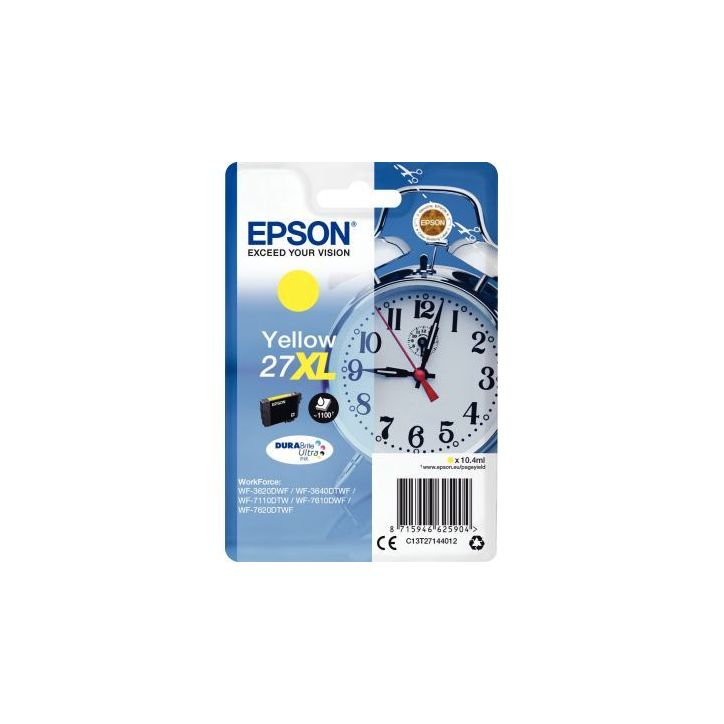 Cartouche jet d'encre à la marque Epson T271440 jaune haute capacité Réveil EPSPIT27144012BU EPSON