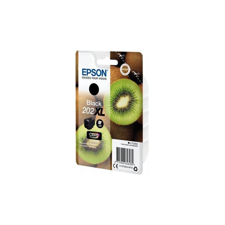 EPSON Cartouche jet d'encre 202XL noir C13T02G14010