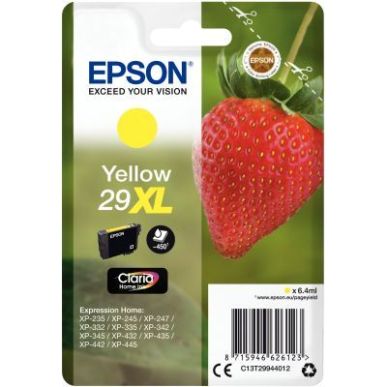 Achetez EPSON Cartouche Jet d'encre xl Jaune C13T29944012 pas cher sur Ma Rentrée Scolaire