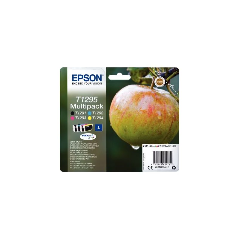 Achetez EPSON Cartouche Jet d'encre multipack C13T12954010 pas cher sur Ma Rentrée Scolaire Achetez EPSON Cartouche Jet d'encre multipack C13T12954010 pas cher sur Ma Rentrée Scolaire