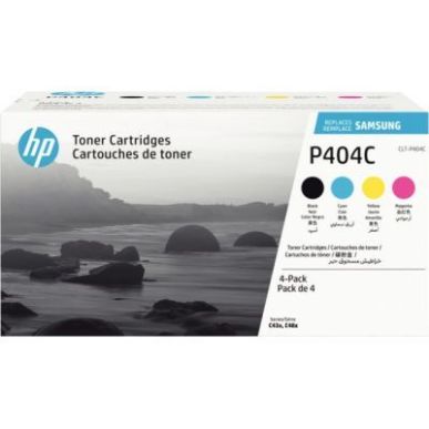 Achetez Lot 4 cartouches toner à la marque HP SU365A  noir cyan magenta et jaune CLT-P404C/ELS SU36..