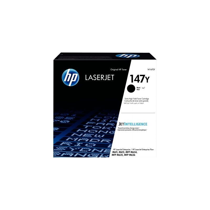 Achetez Cartouche laser à la marque HP W1470Y noir, très haute capacité 147Y HPSPLW1470Y HP pas c..