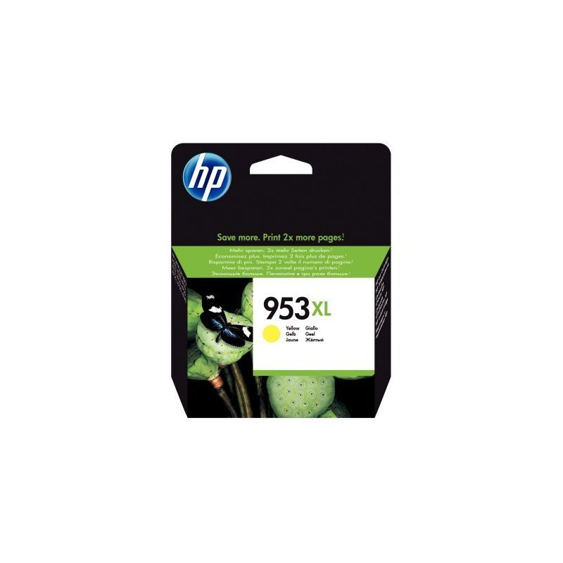 Achetez Cartouche jet d'encre à la marque HP F6U18AE jaune haute capacité 953XL HPSPIF6U18AE HP pa..