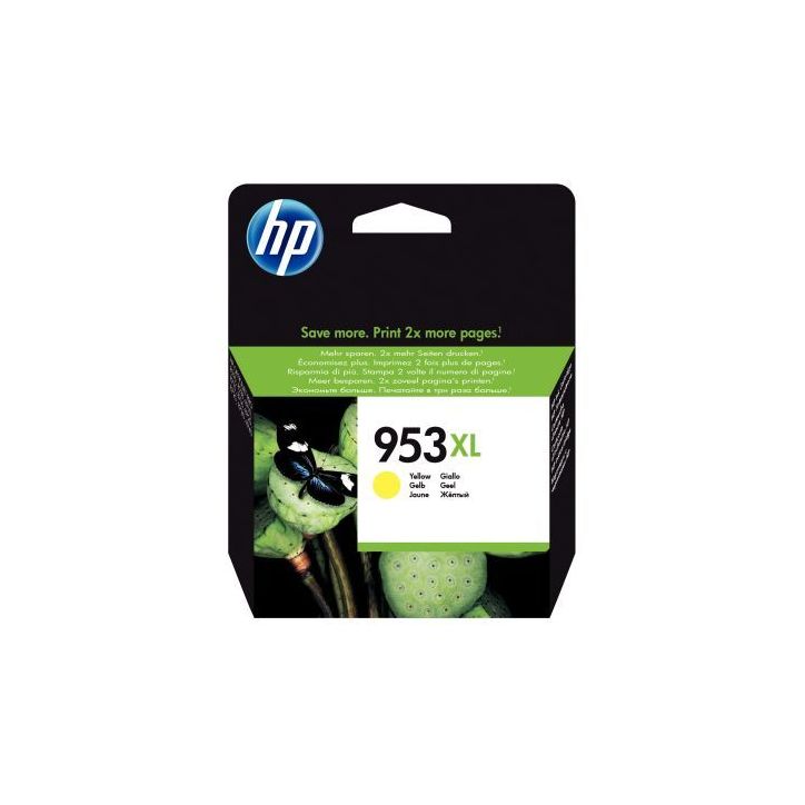 Cartouche jet d'encre à la marque HP F6U18AE jaune haute capacité 953XL HPSPIF6U18AE HP