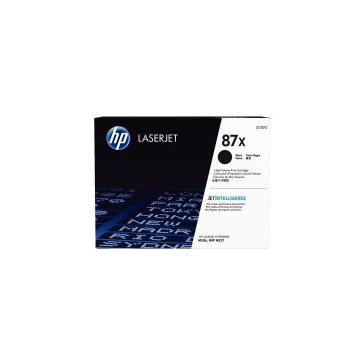Cartouche laser à la marque HP CF287X noir haute capacité 87X HPSPLCF287X HP