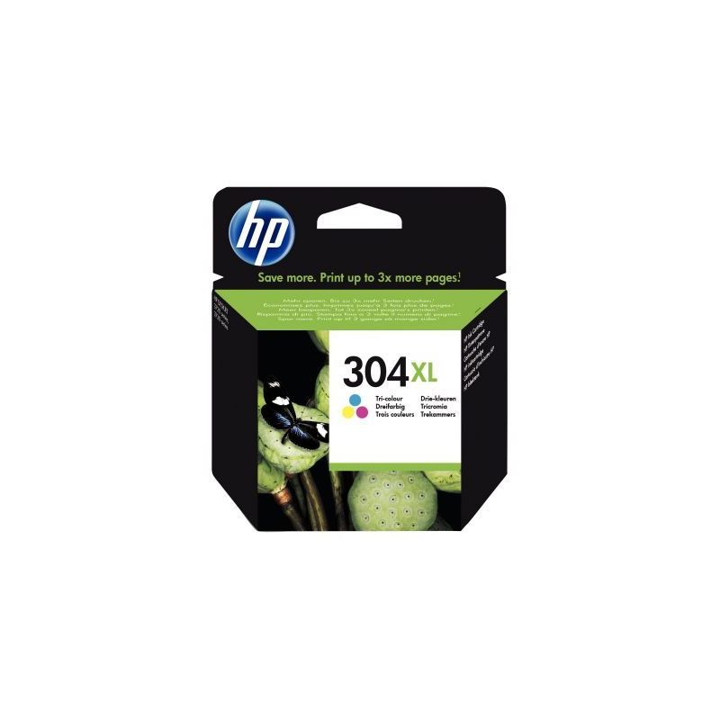 Achetez HP 304XL Cartouche d'Encre Trois Couleurs grande capacité Authentique (N9K07AE) pas cher su.. Achetez HP 304XL Cartouche d'Encre Trois Couleurs grande capacité Authentique (N9K07AE) pas cher su..