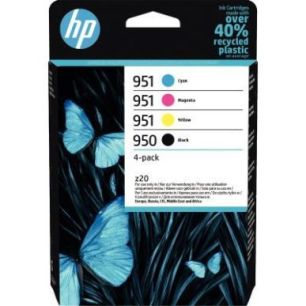 Achetez Lot de 4 cartouches d'encre à la marque HP 6ZC65AE noir cyan magenta et jaune 950 / 951 HPS..