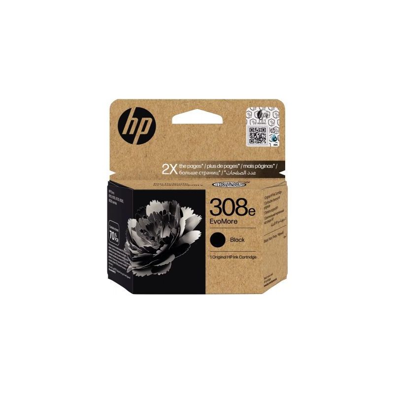Achetez HP 308 cartouche d'encre noire haute capacité authentique (7FP22U) 308e HPSPI7FP22UE HP pas..