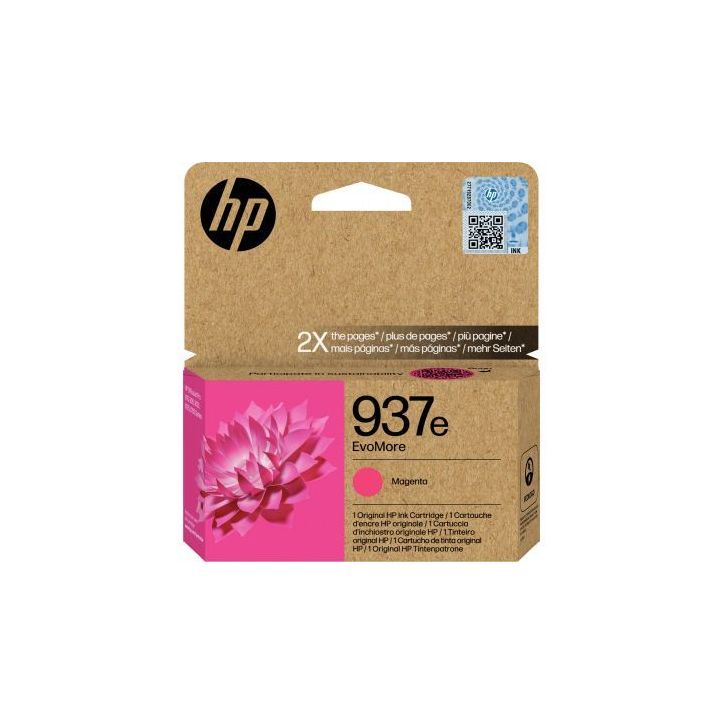 HP 937e cartouche d'encre magenta haute capacité authentique (4S6W7NE) 937e HPSPI4S6W7NE HP