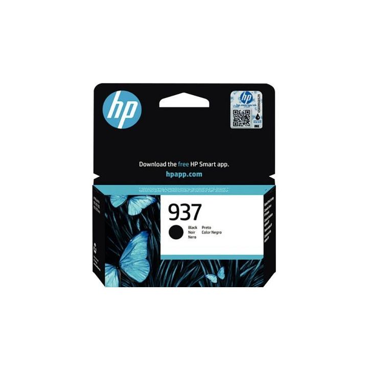 HP 937 cartouche d'encre noir authentique (4S6W5NE) 937 HPSPI4S6W5NE HP