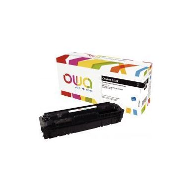 Achetez OWA cartouche laser noire haute capacité remanufacturée compatible HP 203X (CF540X) 203X K..