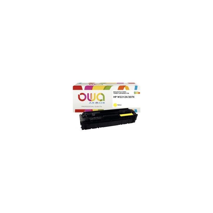 OWA cartouche laser jaune Haute capacité remanufacturée compatible HP 207X (W2212X) 207X K18894OW OWA ARMOR