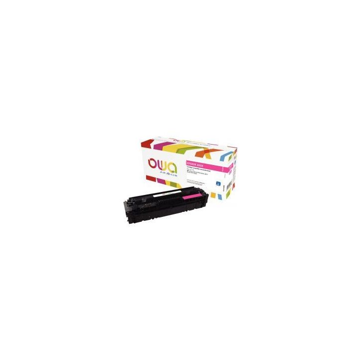 OWA cartouche laser magenta haute capacité remanufacturée compatible HP 203X (CF543X) 203X K18118OW OWA ARMO(...)