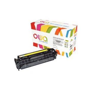 Achetez OWA cartouche laser jaune remanufacturée compatible Canon 718 HP 304A (CC532A) 304A / 718 K..