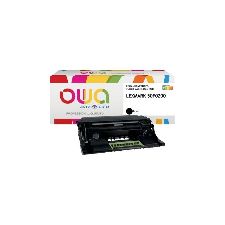 OWA tambour laser remanufacturé compatible Lexmark 50F0Z00 500Z K15755OW OWA ARMOR