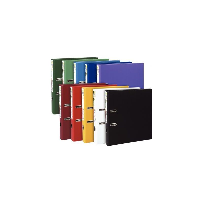 Achetez Carton de 10 classeurs à levier en plastique PREM'TOUCH format A4 maxi dos 5 cm couleurs .. Achetez Carton de 10 classeurs à levier en plastique PREM'TOUCH format A4 maxi dos 5 cm couleurs ..