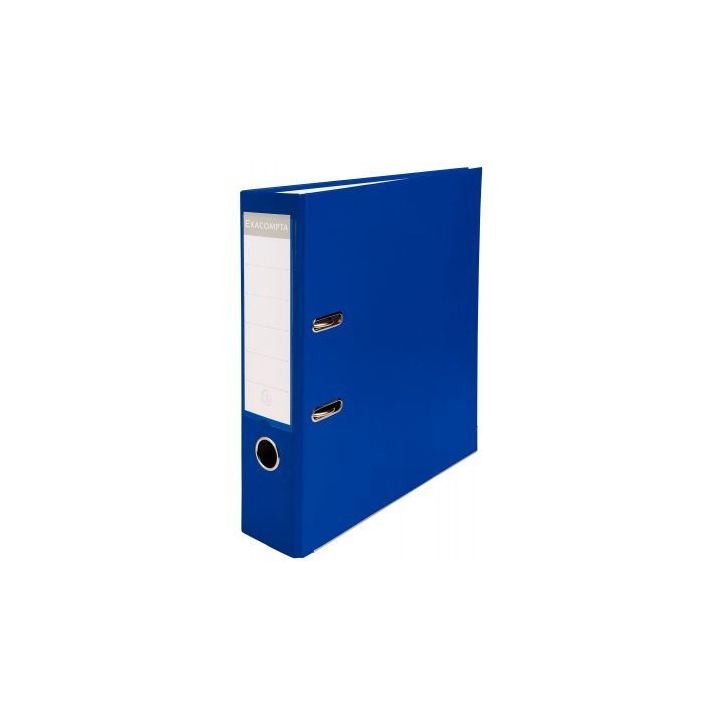 CLASSEUR EXAC PP DOS 80MM BLEU RENF METAL 918407B