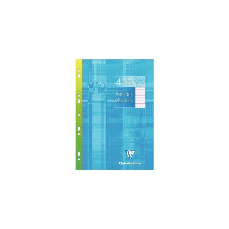 Achetez CLAIREFONTAINE Copies simples format 21x29,7cm 400 pages grands carreaux Séyès Blanc 90g s..