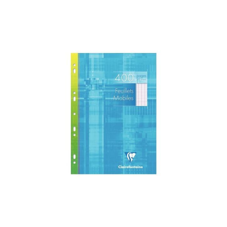 CLAIREFONTAINE Copies simples format 21x29,7cm 400 pages grands carreaux Séyès Blanc 90g sous étui carton