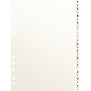 Achetez Jeu de 26 Intercalaires alphabétiques format 21x29,7 cm carte dossier 100204598 HAMELIN pas..