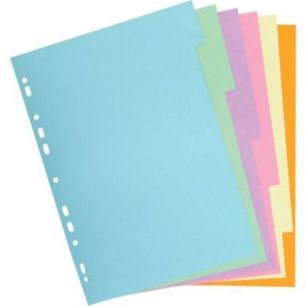 Achetez Jeu d'intercalaires 6 positions en carte recyclée 170g. Format A4 pas cher sur Ma Rentrée ..