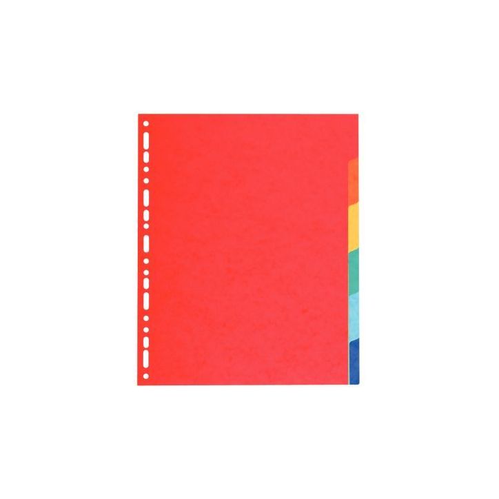 Jeu d'intercalaires 6 positions en carte recyclée 170g Format  A4+