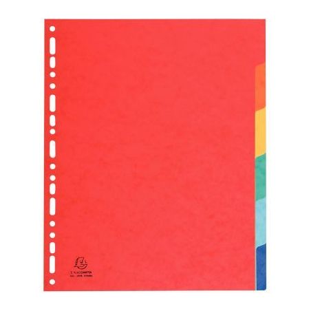 Achetez Jeu de 6 intercalaires en carte lustrée 400g, format A4+ 2606E EXACOMPTA pas cher sur Ma Re..