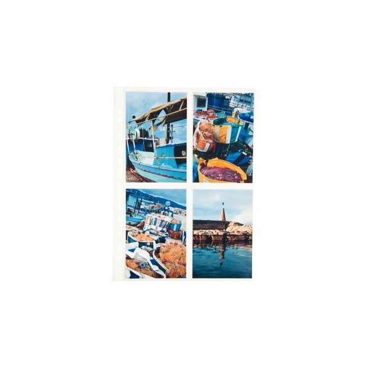 Paquet de 25 pochettes perforées pour photos 10x15 cm 011316 06 VIQUEL