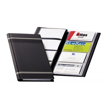 Achetez Album compact pour 96 cartes de visite gris anthracite 8581-58 DURABLE pas cher sur Ma Rentr..