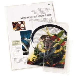 Achetez Boîte de 100 étuis en polypropylène 12/100ème pour format A4 37738 pas cher sur Ma Rentr..