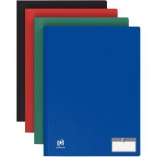 Achetez Carton de 10 protège-documents MEMPHIS 50 pochettes fixes 100 vues couleurs vives assorties..