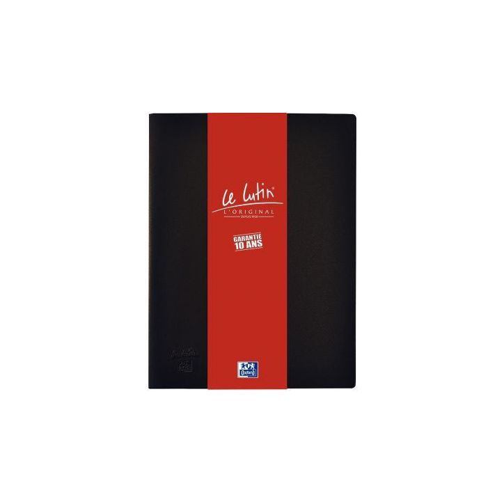 Protège-documents LE LUTIN L'ORIGINAL 80 vues, noir 100206477 LE LUTIN HAMELIN