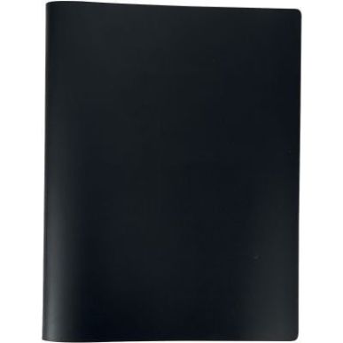 Achetez PERGAMY Protège-documents en polypropylène 80 vues Noir, couverture 3/10e, pochettes 6/100..
