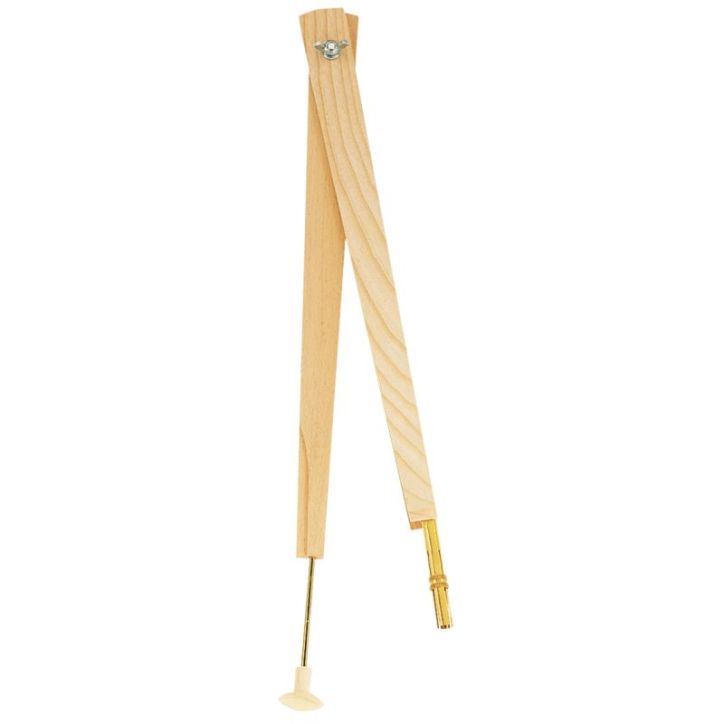 Compas à  tableau en bois pour craies modèle avec ventouse dimensions 40 cm FTA250041