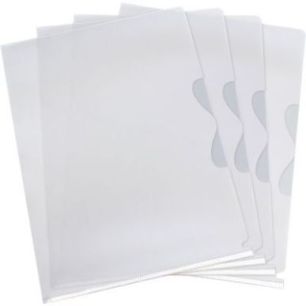 Achetez Paquet de 10 pochettes coin en PVC 14/100ème incolore 5120 pas cher sur Ma Rentrée Scolair..