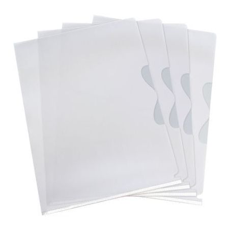 Achetez Paquet de 10 pochettes coin en PVC 14/100ème incolore 5120 pas cher sur Ma Rentrée Scolair..