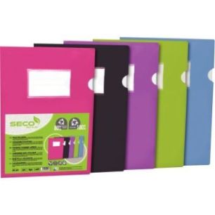 Achetez Sachet de 5 pochettes coin en polypropylène opaque recyclable, coloris assortis SF5-AST SEC..