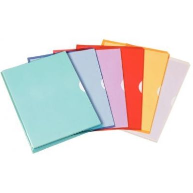 Achetez Boîte de 50 pochettes coin en PVC épais et souple Fard'Liss coloris assortis 100210764 FAR..