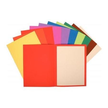 Achetez Paquet de 100 chemises FLASH en carte recyclée 220g, coloris assortis 160001E EXACOMPTA pas..
