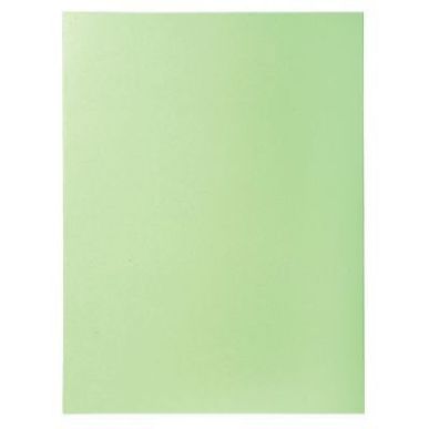 Achetez Paquet de 50 chemises 2 rabats 210g format 24x32 cm Vert clair 332004E SUPER EXACOMPTA pas c..