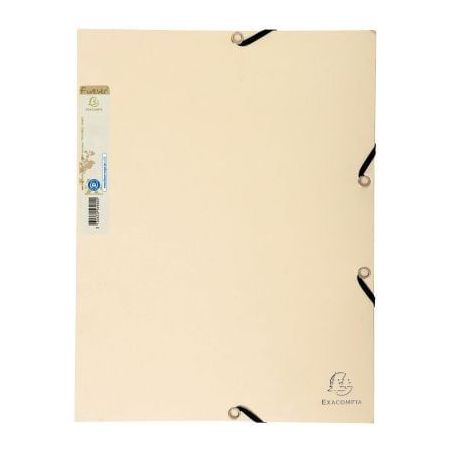 Achetez Chemise 3 rabats à élastiques FOREVER en carte recyclée 380g, sable 56986SE FOREVER EXACO..