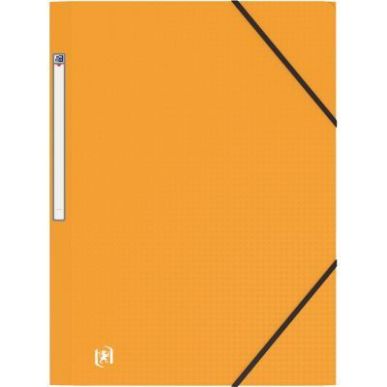 Achetez Chemise 3 rabats à élastiques MEMPHIS en polypropylène opaque 5/10ème, coloris jaune 100..