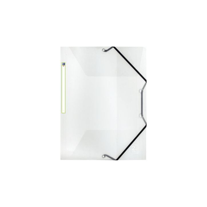 Chemise 3 rabats + élastiques 2ND LIFE en polypropylène, incolore 400059426 2DE LIFE HAMELIN