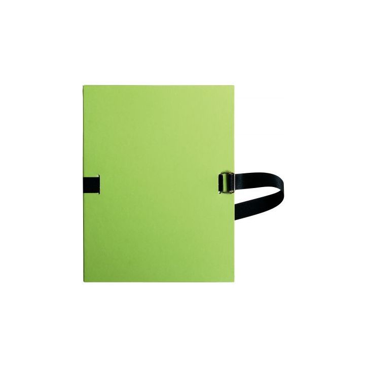 Chemise à dos extensible avec sangle FOREVER papier recyclé, format 24x32 cm, vert 38003H FOREVER EXACOMPTA