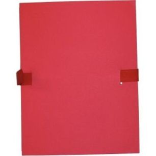 Achetez Chemise extensible à sangle velcro qualité toilée format 24x32 cm rouge 35813 pas cher su..
