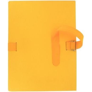 Achetez Chemise extensible à  sangle qualité toilée format 24x32 cm jaune 1302-JN pas cher sur M..