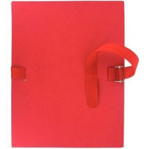 Achetez Chemise extensible à  sangle qualité toilée format 24x32 cm rouge 1302-RG pas cher sur M..