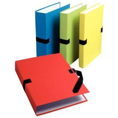 Achetez Chemise à dos extensible avec sangle FOREVER papier recyclé, format 24x32 cm, bleu 38005H ..