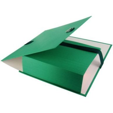 Achetez Chemise extensible à  sangle qualité toilée format 24x32 cm vert 1302-VC pas cher sur Ma..