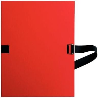 Achetez Chemise à dos extensible avec sangle FOREVER papier recyclé, format 24x32 cm, rouge 38009H..